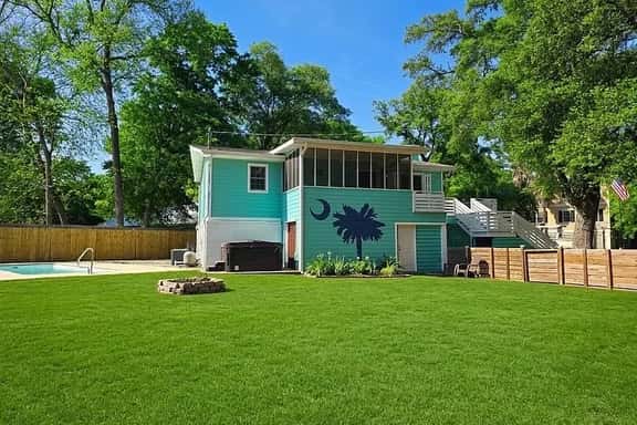 Wabi Sabi — Murrells Inlet Retreat with Pool + Hot Tub, Steps to the Marshwalk - Image 1