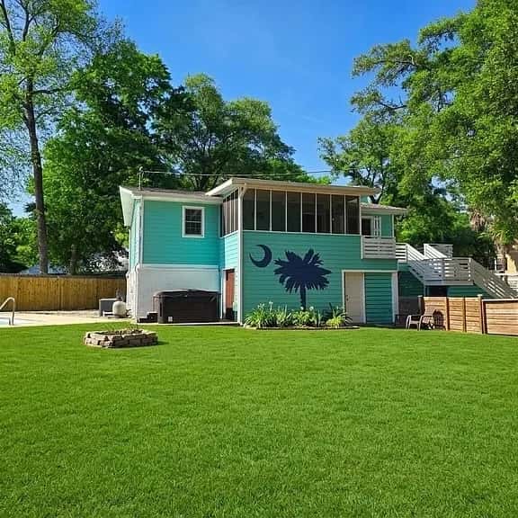Wabi Sabi — Murrells Inlet Retreat with Pool + Hot Tub, Steps to the Marshwalk - Image 1
